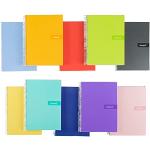 Liderpapel A5 Crafty-Notizbuch, gefüttert, 80 H, 90 g, 2 mm, verschiedene Farben