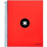 Rote Liderpapel Notizbücher & Kladden DIN A4 aus Papier 