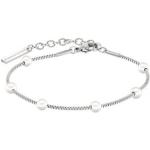 Silberne Liebeskind Kunststoffarmbänder mit Echte Perle für Damen 