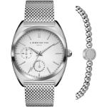 LIEBESKIND BERLIN Damen Geschenkset Uhr und Armband LS-0011-MMB, silber