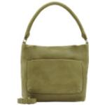 Grüne Vintage Liebeskind Lederhandtaschen mit Reißverschluss aus Leder 