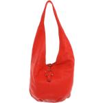 Reduzierte Rote Liebeskind Lederhandtaschen mit Reißverschluss aus Glattleder für Damen 