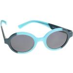 Reduzierte Petrolfarbene Liebeskind Runde Kunststoffsonnenbrillen für Damen 