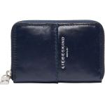 Blaue Liebeskind Brieftaschen mit Reißverschluss aus Leder für Damen 