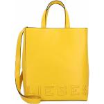 Reduzierte Gelbe Liebeskind Lederhandtaschen aus Leder für Damen 