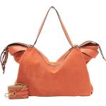 Orange Liebeskind Lederhandtaschen aus Glattleder für Damen 