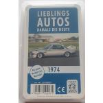 Lieblings Autos Auto Quartett 1974 Baujahr Geburtsjahr 50. Geburtstag Geschenk Spielkarten Neu