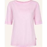 Reduzierte Rosa Lieblingsstück Nachhaltige T-Shirts aus Baumwolle für Damen Größe S 