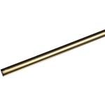 Gardinenstange 25 mm 1-Lauf Antik-Gold Metall 120