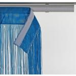 Hellblaue Liedeco Schiebegardinen & Schiebevorhänge aus Polyester mit Klettband 