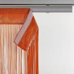 Orange Liedeco Schiebegardinen & Schiebevorhänge aus Polyester mit Klettband 