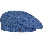 Hellblaue Lierys Baskenmützen aus Wolle für Damen Größe XXL für den für den Winter 