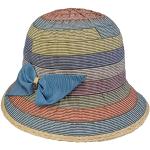 Bunte Gestreifte Elegante Lierys Glockenhüte 57 für Damen Größe 3 XL für den für den Sommer 