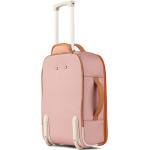 Rosa Kinderreisekoffer 17l mit Reißverschluss aus Polyester S - Handgepäck 