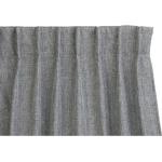 Silbergraue Lifa-Living Verdunkelungsvorhänge aus Textil schalldämmend 