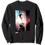 Schwarze Michael Jackson Herrensweatshirts Größe S 