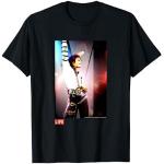 Schwarze Michael Jackson T-Shirts für Herren Größe S 