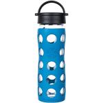 Blaue BPA-freie Lifefactory Babyflaschen aus Glas 