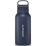 LifeStraw Go Steel 1-Liter Trinkflasche & Wasserfilter kyoto orange