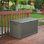 Braune Lifetime Outdoor Storage Auflagenboxen & Gartenboxen 401l - 500l aus Kunststoff 