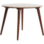 Braune Light & Living Runde Coffee Tables & Kaffeetische aus Holz Breite 0-50cm, Höhe 0-50cm, Tiefe 0-50cm 