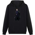 Lightweight Hoodie Alan Rickman Severus Snape Pose Cotton Blend Sweatshirts XL