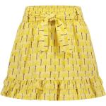 Reduzierte Gelbe Like Flo Kinderröcke mit Rüschen aus Baumwolle für Mädchen Größe 152 