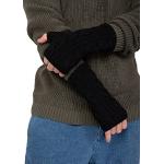 Schwarze likemary Fingerlose Handschuhe & Halbfinger-Handschuhe für Herren Einheitsgröße für den für den Winter 