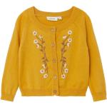 Gelbe Elegante Lil' Atelier Bio Kinderübergangsjacken aus Baumwolle für Mädchen Größe 116 für den für den Herbst 