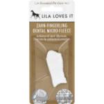 LILA LOVES IT Zahn Fingerling | Dental Micro-Fleece