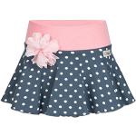 Rosa Gepunktete Elegante Mini Miniröcke für Kinder & kurze Kinderröcke aus Jersey für Mädchen Größe 98 