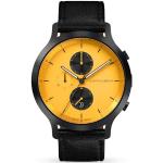 Lilienthal Berlin, Chronograph Line 2 mit Armband Leather Black