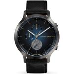 Lilienthal Berlin, Chronograph Meteorite III mit Armband Leather Black