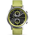 Lilienthal Berlin, Chronograph Remix II mit Armband Leather Light Green