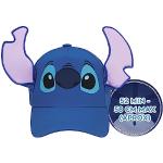 Blaue Lilo und Stitch Stitch Basecaps für Kinder & Baseball-Caps für Kinder mit Klettverschluss für Mädchen für den für den Sommer 