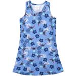 Blaue Kurzärmelige Lilo und Stitch Lilo Pelekai Kindersommerkleider für Mädchen für den für den Sommer 