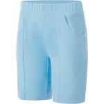 Hellblaue Sportliche Limited Sports Stretch-Bermudas aus Polyester für Damen Größe XS 
