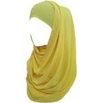 Goldene Hijabs aus Chiffon für Damen Einheitsgröße 