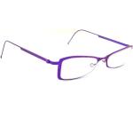 Violette Brillenfassungen aus Titan für Damen 