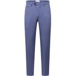 Blaue Unifarbene 7/8-Hosen mit Reißverschluss aus Polyester für Herren Größe XS 