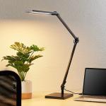 Reduzierte Schwarze Moderne Lindby Schreibtischlampen aus Kunststoff dimmbar 