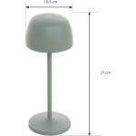 Reduzierte Grüne Moderne Lindby LED Tischleuchten & LED Tischlampen aus Aluminium dimmbar 2-teilig 
