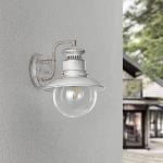 Reduzierte Weiße Moderne Lindby Außenwandleuchten & Außenwandlampen aus Metall 