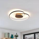 Reduzierte Braune Moderne Lindby LED-Deckenleuchten aus Metall 