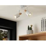 Reduzierte Weiße Moderne Lindby Deckenstrahler & LED Deckenstrahler aus Holz 