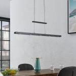 Schwarze Moderne Lindby LED-Pendelleuchten matt aus Eisen 
