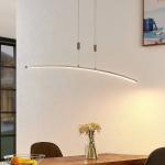 Reduzierte Graue Moderne Lindby LED-Pendelleuchten aus Metall höhenverstellbar 