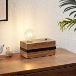 Reduzierte Landhausstil Lindby Nachttischlampen & Nachttischleuchten aus Holz 
