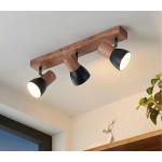 Schwarze Moderne Lindby Deckenstrahler & LED Deckenstrahler aus Holz 