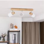 Reduzierte Moderne Lindby Deckenstrahler & LED Deckenstrahler aus Holz E14 